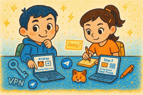 撸空投教程  第4章：撸空投实操全流程-asafk安投