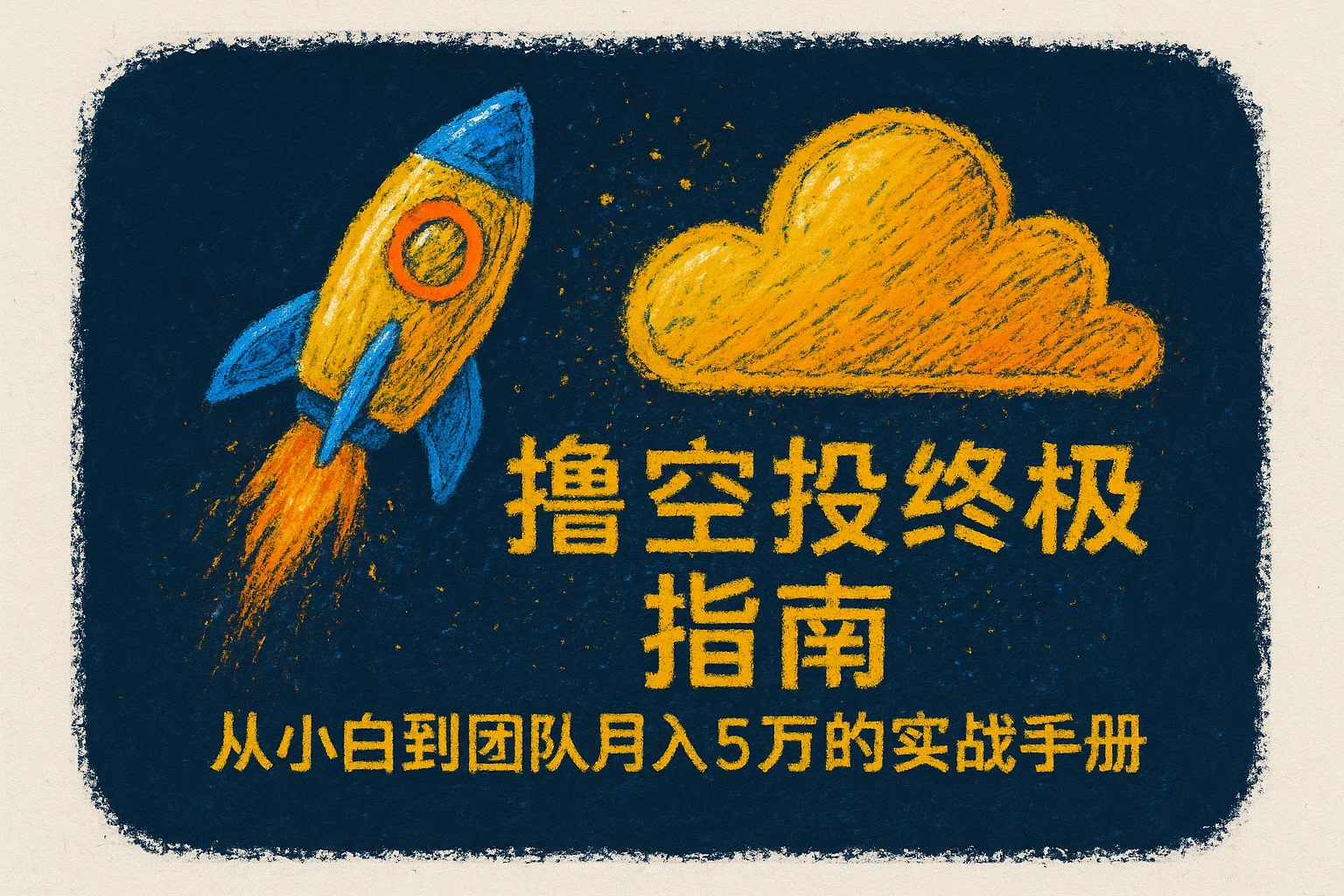 2025撸空投终极指南：从小白到团队月入5万的实战手册